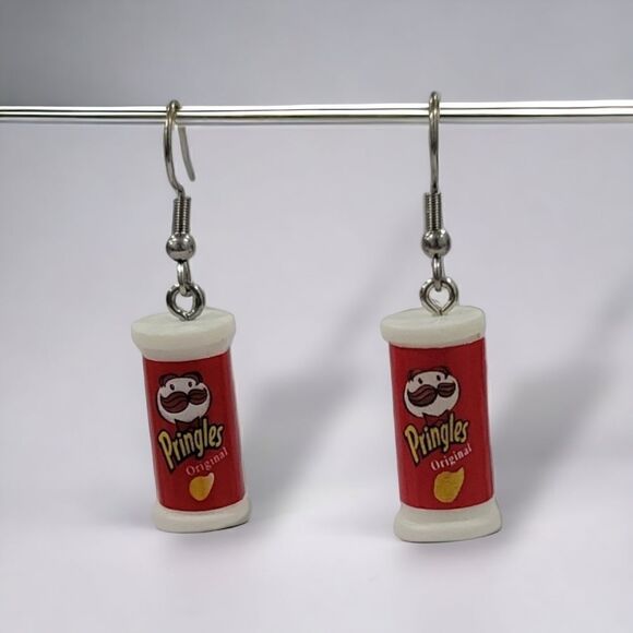 ✨️Pringles Original Chip Earrings✨️(2-A023-B)-Jewelry for Women - Picture 1 of 6
